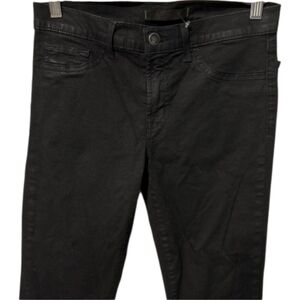 J. Brand jeans women’s size 6 size 27 black wax feel dry clean Flare